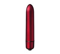 Rocks Off RO90 Truly Yours Scarlett Velvet Bullet Vibrator - 10 Modes (3 Speeds & 7 Patterns), Precision Tip, Internal & External Use, Soft-Touch Finish, Quiet, 45g