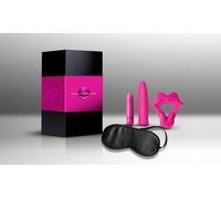Rocks Off Rox Box Pleasure Couples Pleasure Kit in Pink Rocks Off Pink