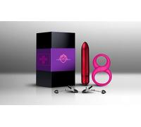 Rocks Off Rox Box Spice Couples Pleasure Kit in Scarlet Rocks Off Scarlet
