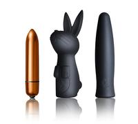 Rocks Off Silhouette Dark Desires Bunny Rabbit Bullet Vibrator Cute Mini Fun Kit
