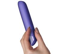 Rocks Off Sugar Boo Very Peri Wand Silicone Massager Vibrator 10 Function Bullet