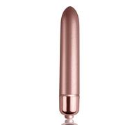 Rocks Off Touch of Velvet Vibrator, Rose, One Size
