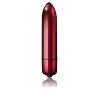 Rocks Off Truly Yours Red Alert 10 Speed Clitoral Vibrator Massager Bullet Wand