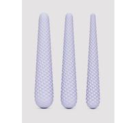 Rocks Off Unite Textured Silicone Dilator Set 3 Pieces Purple
