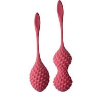 Rocks Off Unite Textured Silicone Kegel Set (2 Piece)