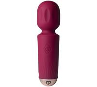 Rocks Off Waterproof Rechargeable Mini Wand Massager, Red