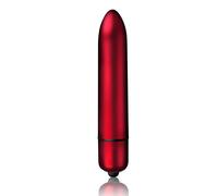 Rocks Off Women's RO160 Rouge Allure 10 Function Bullet Vibrator in Red Rocks Off Red