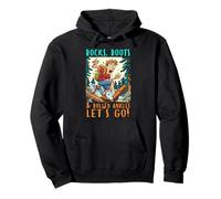 ROCKS ROOTS AND ROLLED ANKLES LET'S GO Pullover Hoodie
