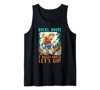 ROCKS ROOTS AND ROLLED ANKLES LET'S GO Tank Top