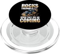 Rocks Tremble When They See Me Coming PopSockets PopGrip for MagSafe