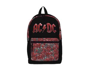 Rocksax AC/DC ACDC Logo Metal Rock Music Band School Book Bag Backpack RSACPOC01