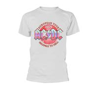Rocksax AC/DC T-Shirt - Vintage 79 Amplified Vintage in White | Size: 2XL Rocksax White 2XL
