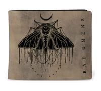 Rocksax Bad Omens Moth Band Logo Bifold Wallet One Size