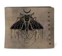 Rocksax Bad Omens Moth Band Logo Bifold Wallet One Size