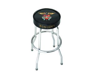 Rocksax Bon Jovi Bar Stool - Dagger in True Black Rocksax True Black
