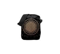 Rocksax Bring Me The Horizon Crossbody Bag - Flower Of Life in True Black Rocksax True Black One Size