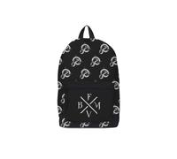 Rocksax Bullet For My Valentine Backpack - Gravity Pattern in True Black Rocksax True Black