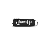 Rocksax Cypress Hill Pencil Case - Logo in True Black | Size: Small Rocksax True Black S
