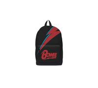 Rocksax David Bowie Backpack - Lightning Black in True Black Rocksax True Black