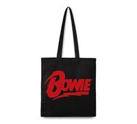 Rocksax David Bowie Tote Bag - Logo, Black, One Size, Tote Bag