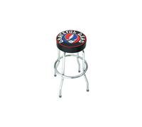 Rocksax Grateful Dead Bar Stool - Logo in True Black Rocksax True Black