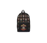 Rocksax Guns N' Roses Backpack - Appetite For Destruction All Over Print in True Black Rocksax True Black