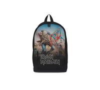Rocksax Iron Maiden Backpack - Trooper in True Black Rocksax True Black