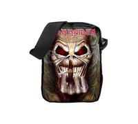 Rocksax Iron Maiden Crossbody Bag - Middle Finger in True Black Rocksax True Black One Size
