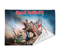 Rocksax Iron Maiden Sherpa Fleece Blanket - Trooper