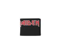 Rocksax Iron Maiden Wallet - Logo Wrap in True Black Rocksax True Black One Size