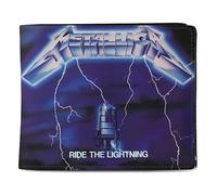 Rocksax Wallet Metallica - Ride The Lightning - 13cm x 12cm x 2cm - Officially Licensed Merchandise