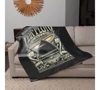 Rocksax Pink Floyd Sherpa Fleece Blanket - 1973 Live