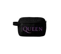 Rocksax Queen Wash Bag - Logo in True Black Rocksax True Black One Size