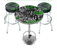 Rocksax Rob Zombie Bar Set - Mad Mad World in True Black Rocksax True Black