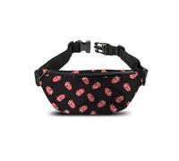 Rocksax The Rolling Stones Bum Bag Tongue All Over Print [Vinyl] Rocksax