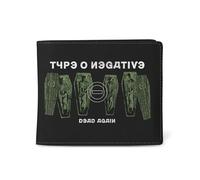 Rocksax Wallet – Type O Negative Dead Again – Black – 100% Polyurethane Fake Leather – One Size