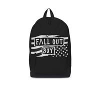 Rocksax Unisex Fall Out Boy - American Beauty/Psycho Backpack, Black, 43cm X 30cm X 15cm UK