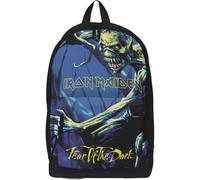 Rocksax Unisex Iron Maiden - Fear Of The Dark Backpack, Black, 43cm X 30cm X 15cm UK