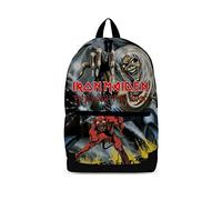 Rocksax Backpack Iron Maiden Number Of The Beast Rucksack 43cm x 30cm x 15cm - Officially Licensed Merchandise