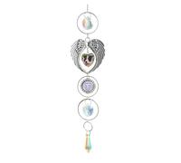 Rockshore Accessories Personalized Pet Memorial Suncatcher - Custom Photo & Quote - Rainbow Bridge Remembrance Gift for Loss of Dog, Cat, or Pet - Grave Marker Stone, Window Hanging Decor