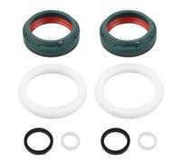 Skf Rock Shox Dual Compound 32 Mm Fork Seal Kit Red One Size Black