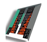 RockShox 35 Gold Decal Kit | Orange | MY20 (Model Year 2020) - Licensed by SRAM Matte