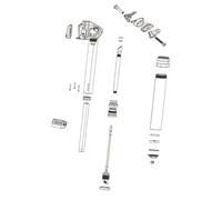 ROCKSHOX accessorio STAINLESS KEYS SIZE1 REVERB XPLR QTY12