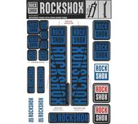 Sram Rockshox Spare - Front Suspension Decal Kit Water Blu MY18 - Pike