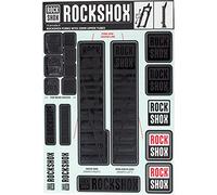 ROCKSHOX adesivo sid e steli 35 nero su nero