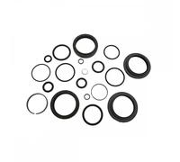 RockShox Am Fork Service Kit, Basic (Includes Dust Seals, Foam Rings,O-Ring Seals) - Recon Silver Tk C1 (Non Boost): Black