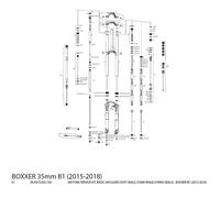 Rockshox Basic Boxxer Rc 12-16 Fork Seal Kit One Size Black