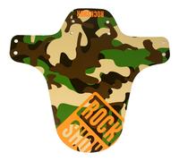 RockShox Bicycle Cycle Bike Universal MTB Fender Full Camo With Orange Logo