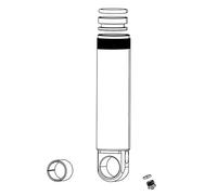 RockShox, DAMPER BODY/IFP SID STD BLK 42.5 Unisex adult, BLK, UNIQUE