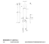 Rockshox Debonair Boxxer Kit Cartridge 190 mm Black